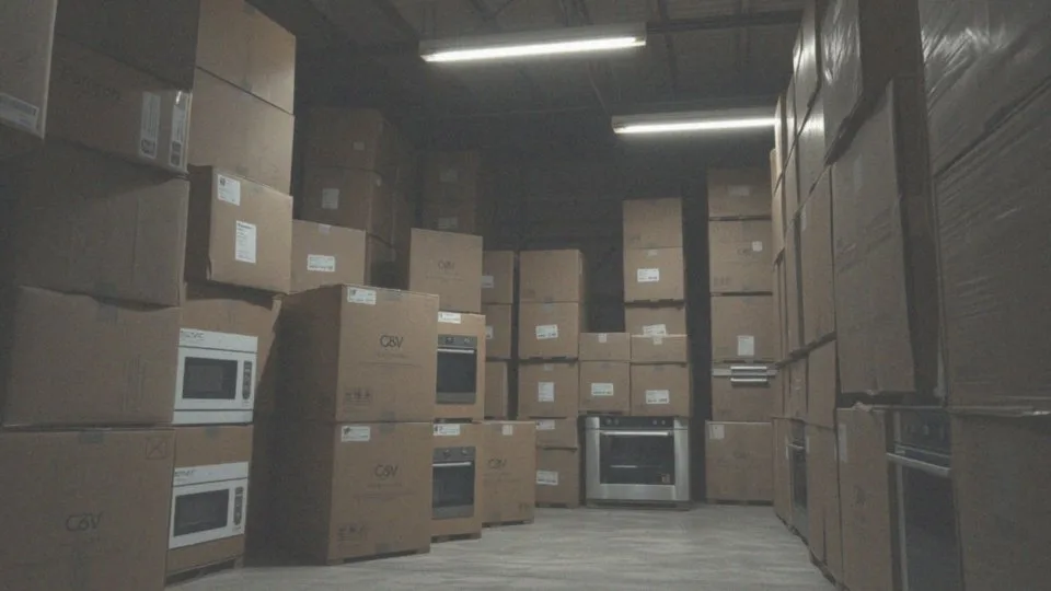 Jakie są wymiary opakowania piekarnika do zabudowy Amica?