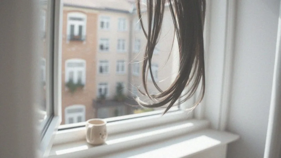 Co się dzieje, gdy włosy uciekają za okno?
