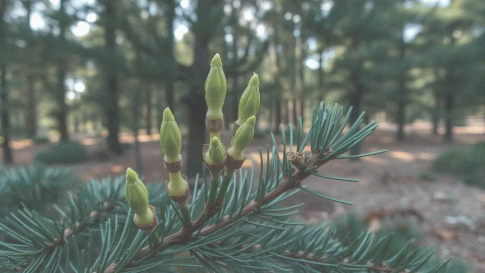 Jak przyciąć młode pędy sosny?