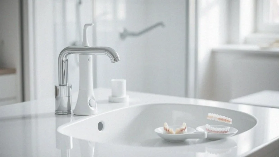 Jaki rodzaj końcówki jest potrzebny do irygatora przy aparacie ortodontycznym?