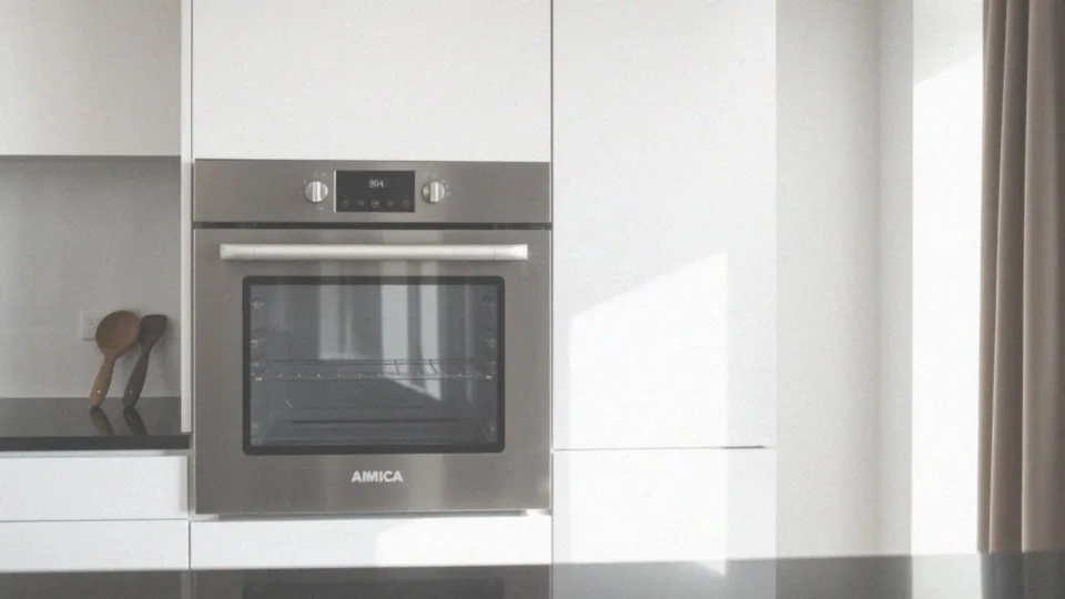 Jakie są parametry techniczne piekarnika do zabudowy Amica?