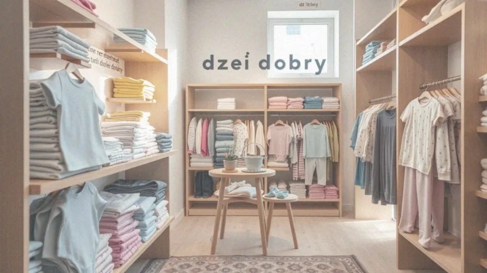 Jakie kolekcje odzieżowe oferuje sklep dzień dobry dla dzieci?