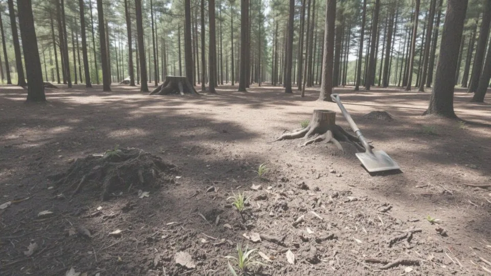 Jak przygotować miejsce do sadzenia sosny z lasu?