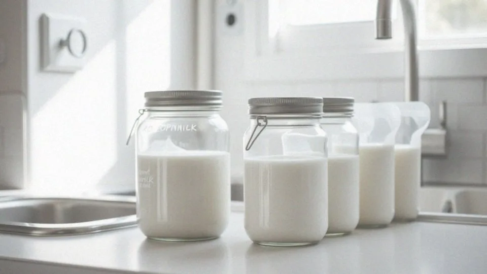 W jakich pojemnikach najlepiej przechowywać mleko matki?