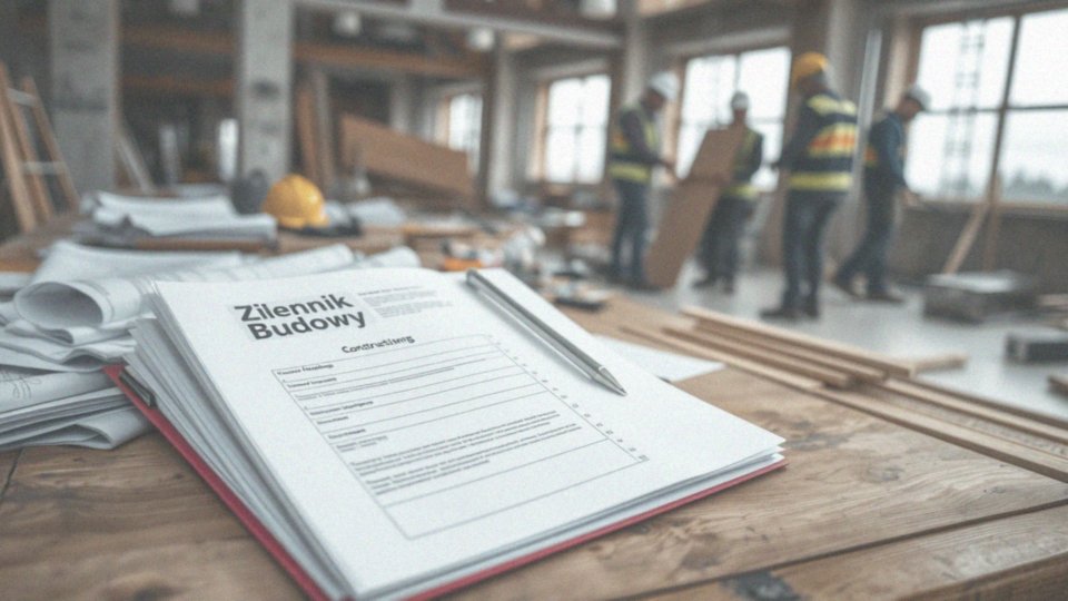 Jakie są konsekwencje braku dziennika budowy na budowie?