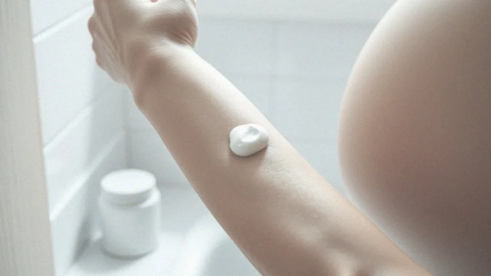 Jakie są zalecenia dotyczące stosowania kremu na rozstępy w ciąży?