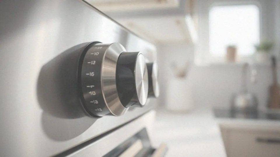 Jak ustawić pokrętło regulacji temperatury w piekarniku?