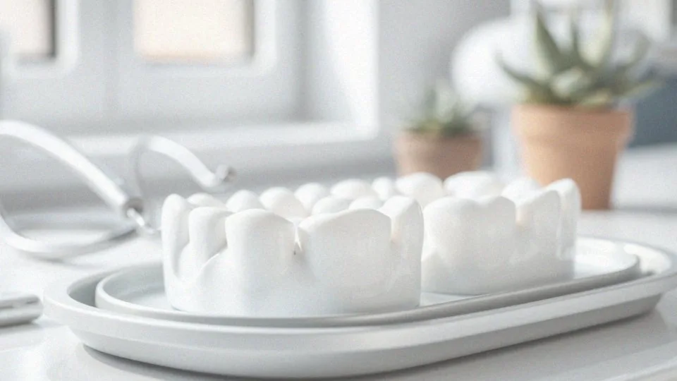 Co powoduje, że korony porcelanowe mogą wydawać się żółte lub ciemniejsze?