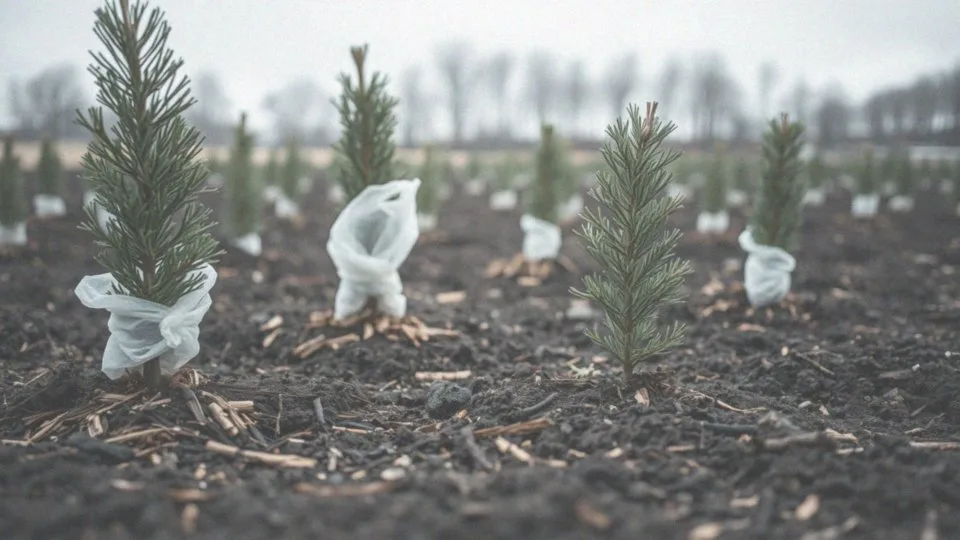 Jak radzić sobie z mrozem i suszą przy sadzeniu sosny?