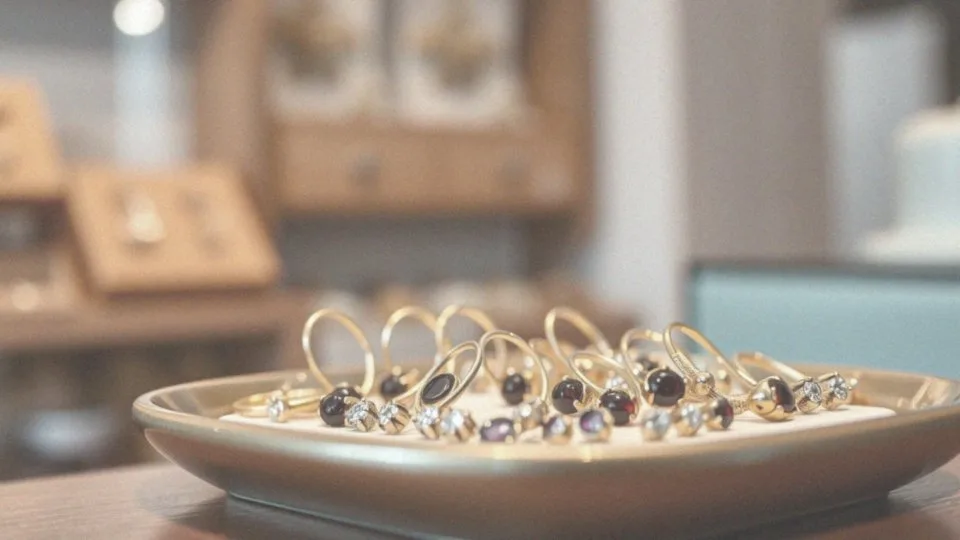 Jakie materiały są używane w kolczykach na co dzień?