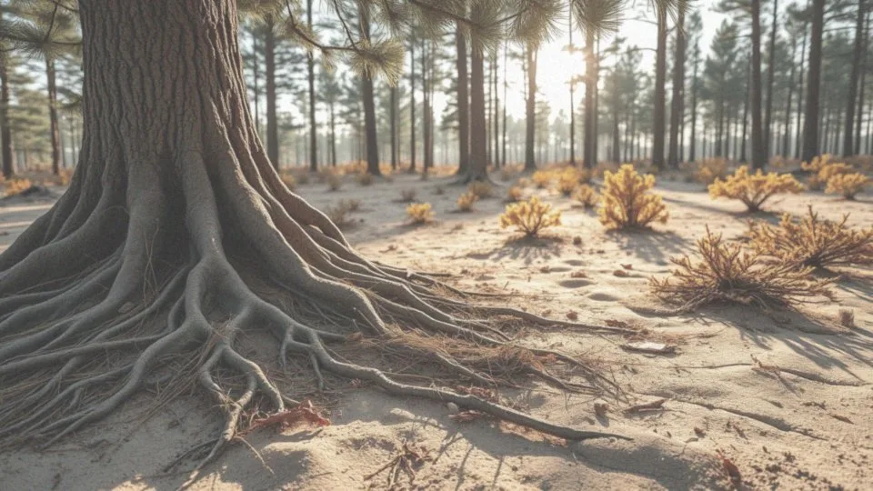 Jak sosna radzi sobie z mrozami i suszą?
