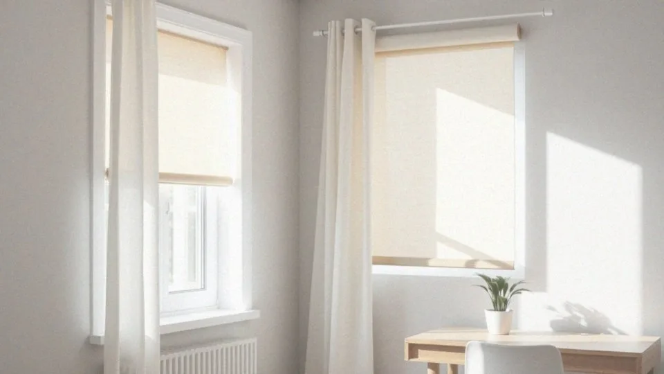 Czy roleta w kolorze ecru to dobry wybór do białych okien?