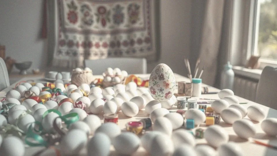 Jakie kreatywne projekty DIY można stworzyć z jajek styropianowych na Wielkanoc?