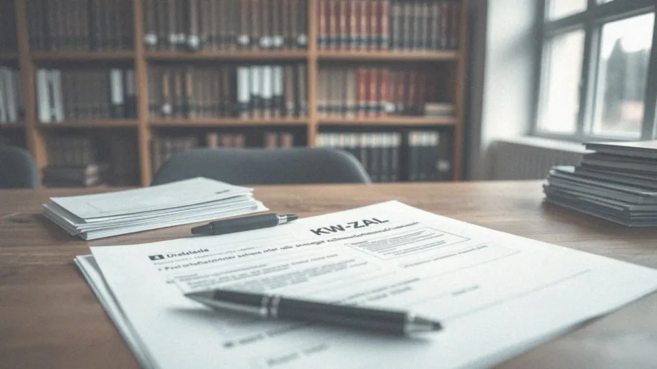 Co to jest wniosek KW-ZAL i jak go wypełnić?