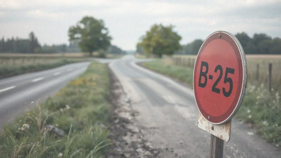 Jakie znaki zakazu obowiązują do najbliższego skrzyżowania?