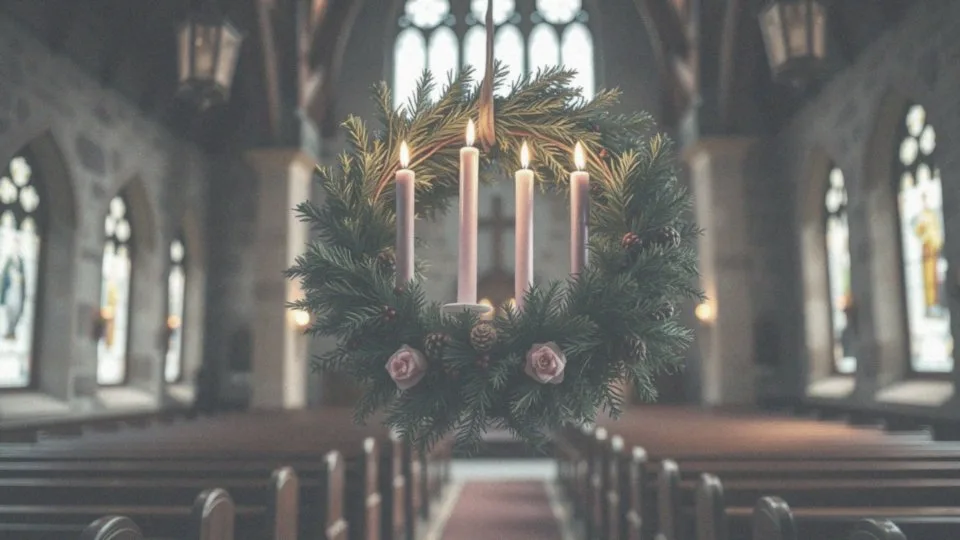 Jakie tradycje związane są z wieńcami adwentowymi w kościołach katolickich?