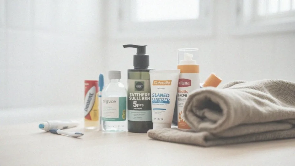 Jakie środki higieny osobistej warto zabrać ze sobą?