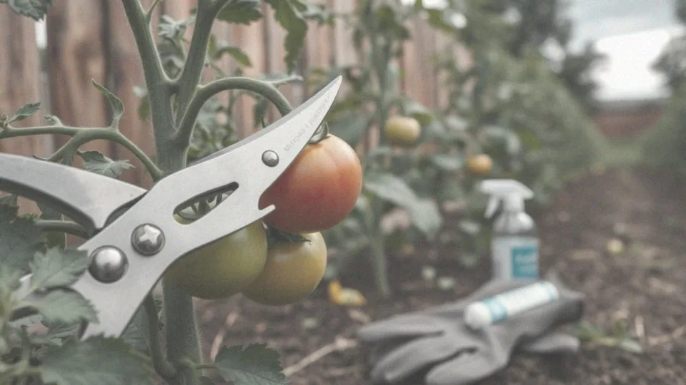 Jakie narzędzia są najlepsze do przycinania pomidorów?