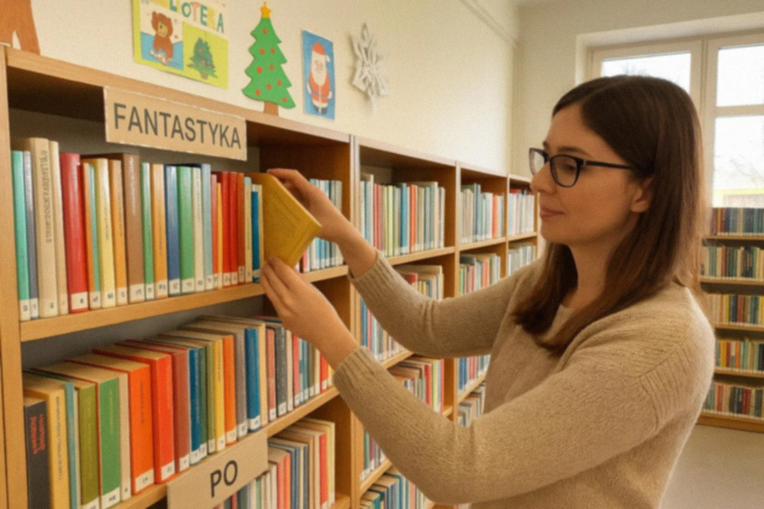 Kolorowy Kod z pozytywnymi wynikami testów w bibliotece