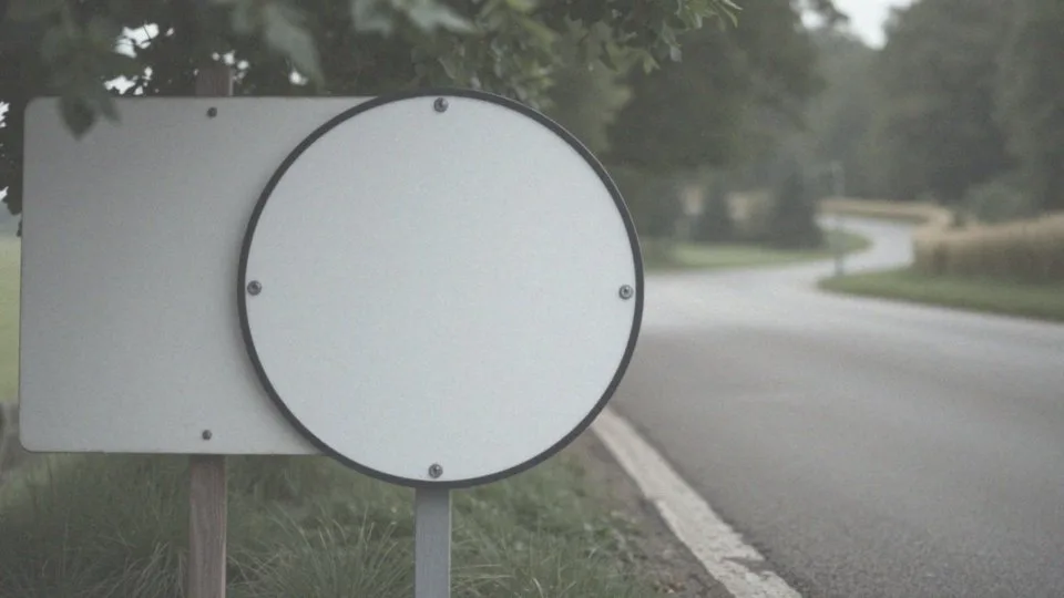 Co oznacza biały znak z czarną kreską? Znaczenie i interpretacja