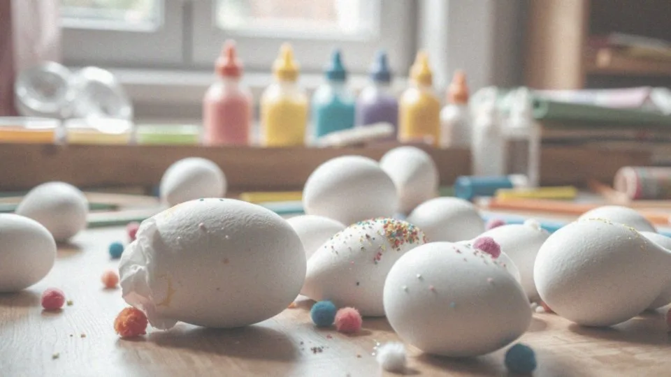 Jajka styropianowe w przedszkolu – pomysły na kreatywne zajęcia plastyczne