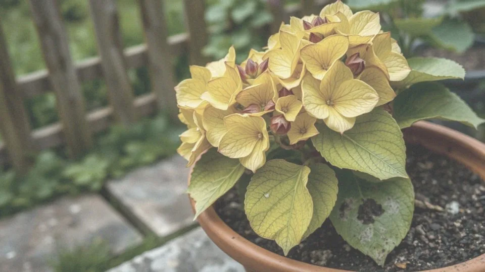Jak wygląda przelana hortensja? Objawy i porady dotyczące pielęgnacji