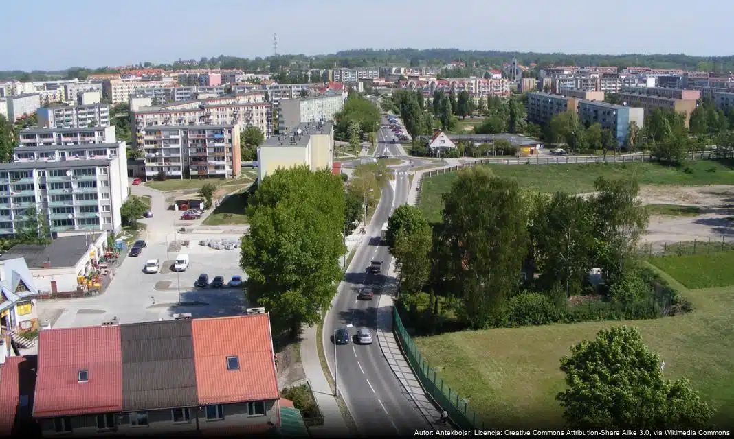 Postępują prace budowlane przy ul. Obwodowej w Giżycku